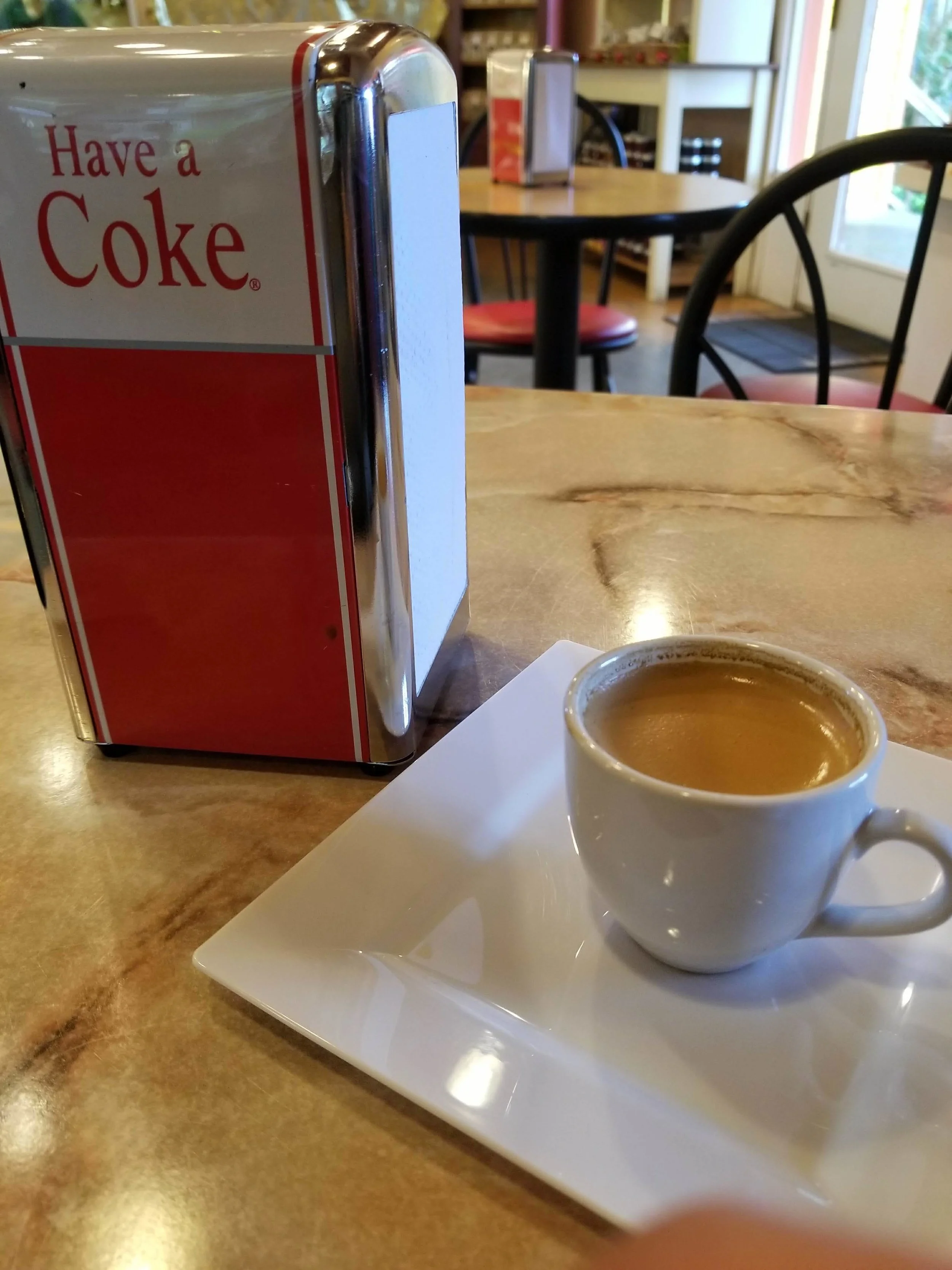 Sometimes just an espresso is enough...