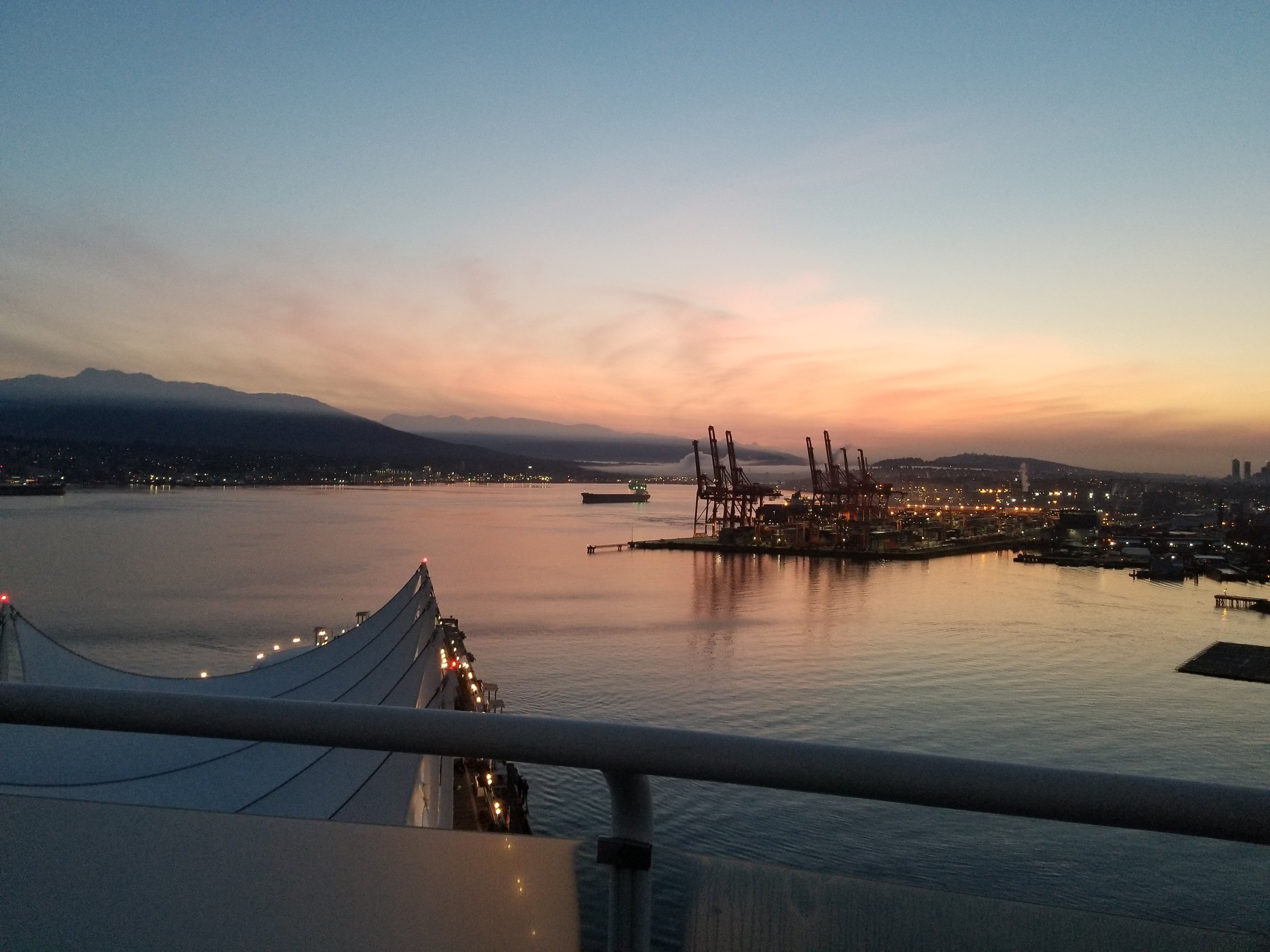 Beautiful Pan Pacific Vancouver is right on the water and the hub of activity