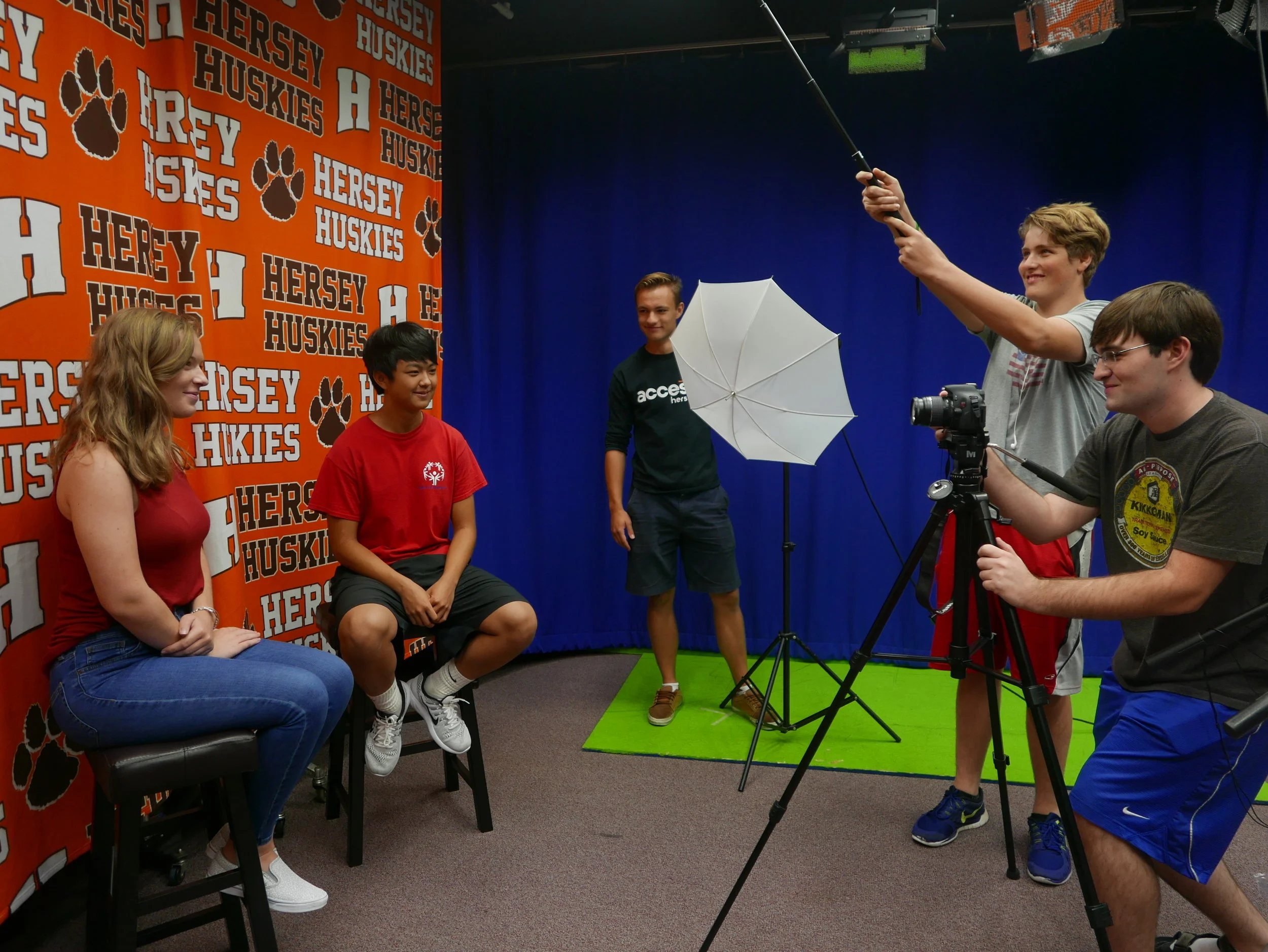 Hersey Media Tech students PArticipated in 74 Industry Experiences last year on top of juggling classwork, morning announcements and live sports broadcasting.