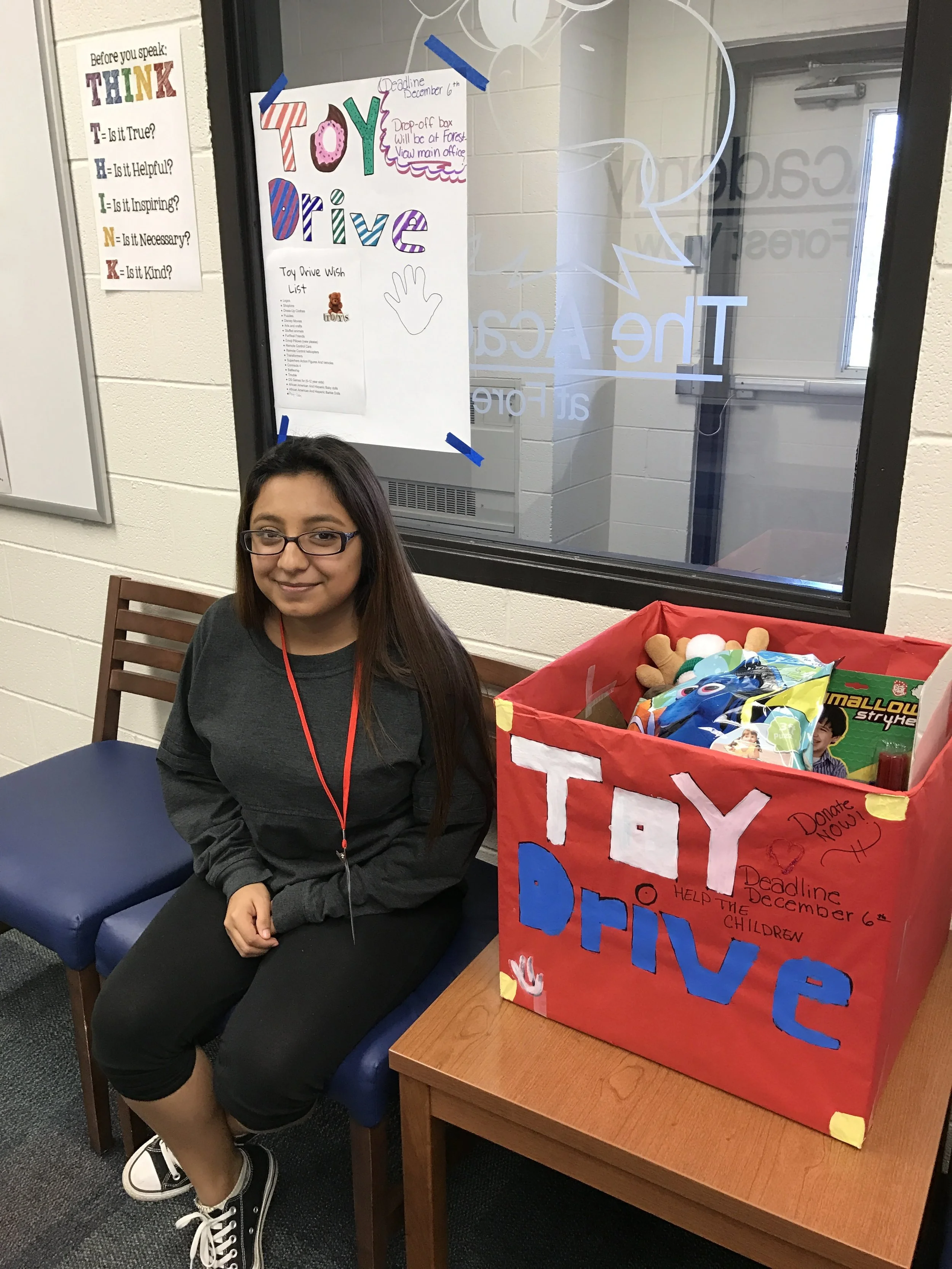 Student Spotlight: Bringing joy to children in need. One student makes a difference.