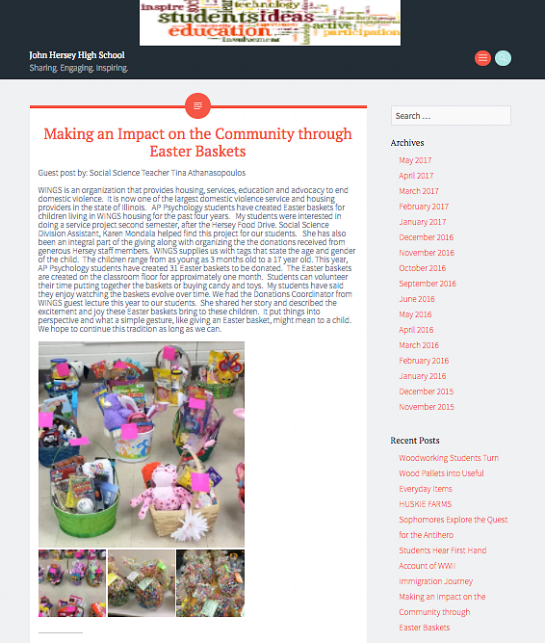 Redefining Learning in District 214:  Blog Round-up