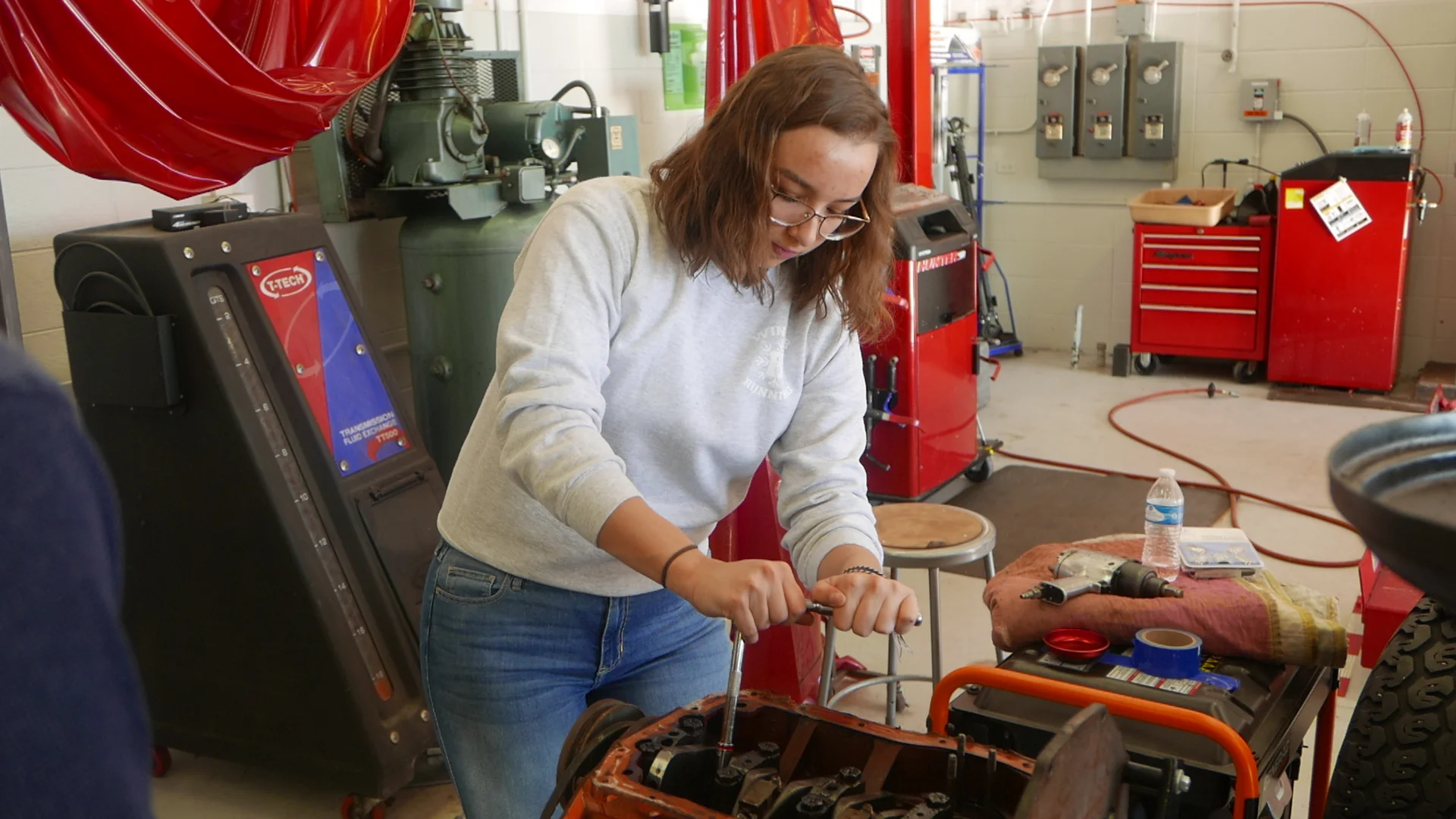 Hersey students train for automotive careers after developing passion, skills in school