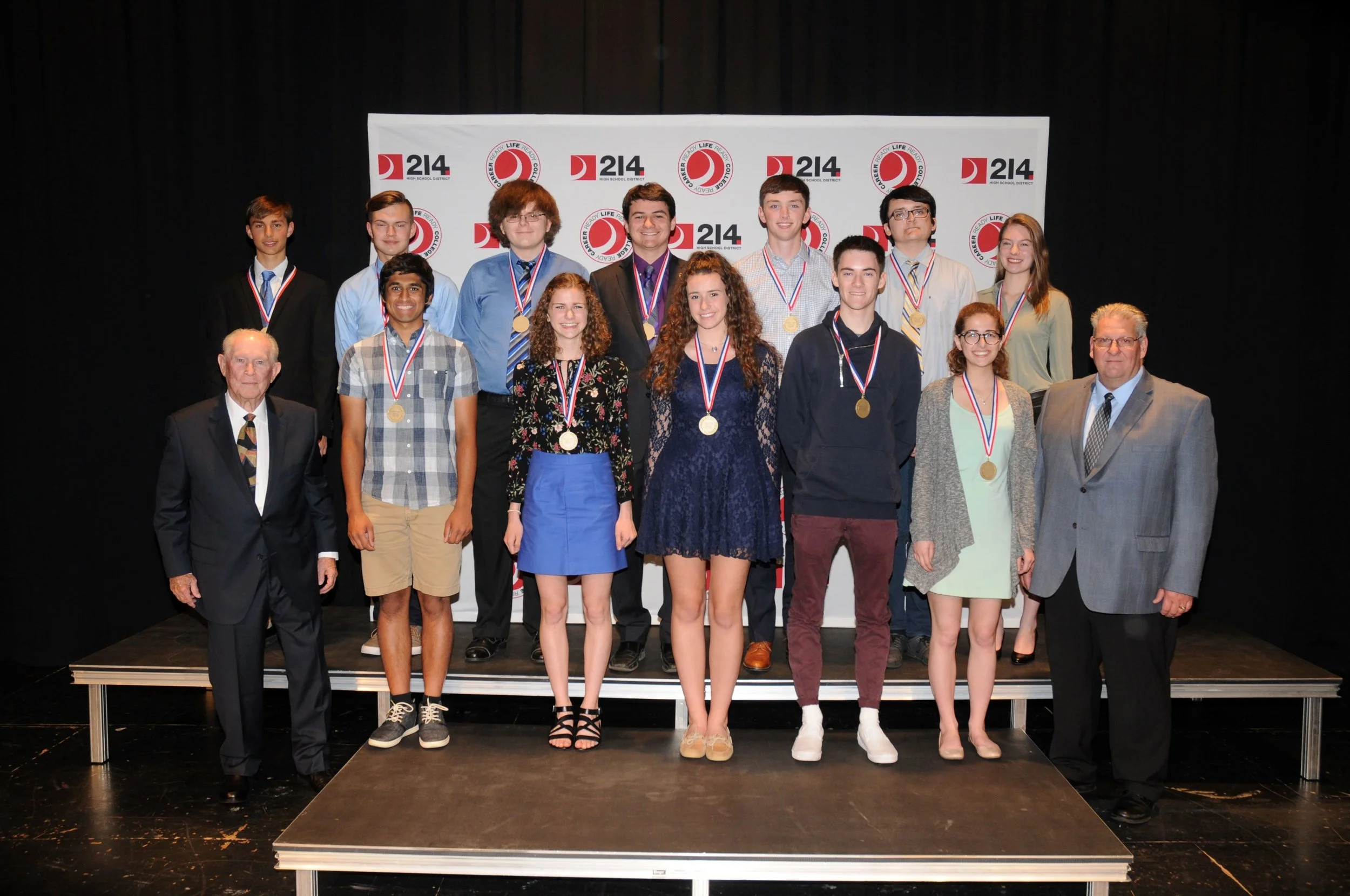 Every year, District 214 students who are National Merit Finalists receive an award named after Dr. Stephen Berry that recognizes their dedication to study, sacrifice of free time and acknowledges their future academic and leadership potential.