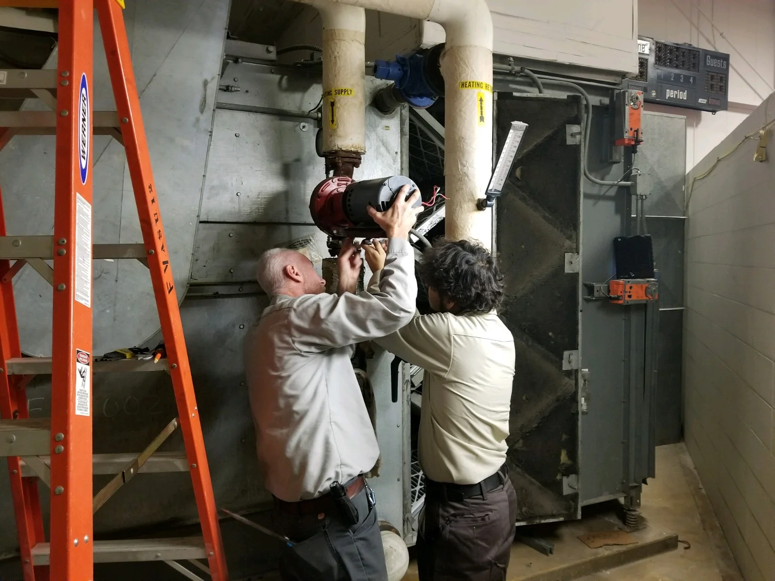 As part of the new Youth Apprenticeship program, District 214 students also have opportunities to gain experience and wages in the automotive and HVAC industries. All apprenticeships are held at District 214.