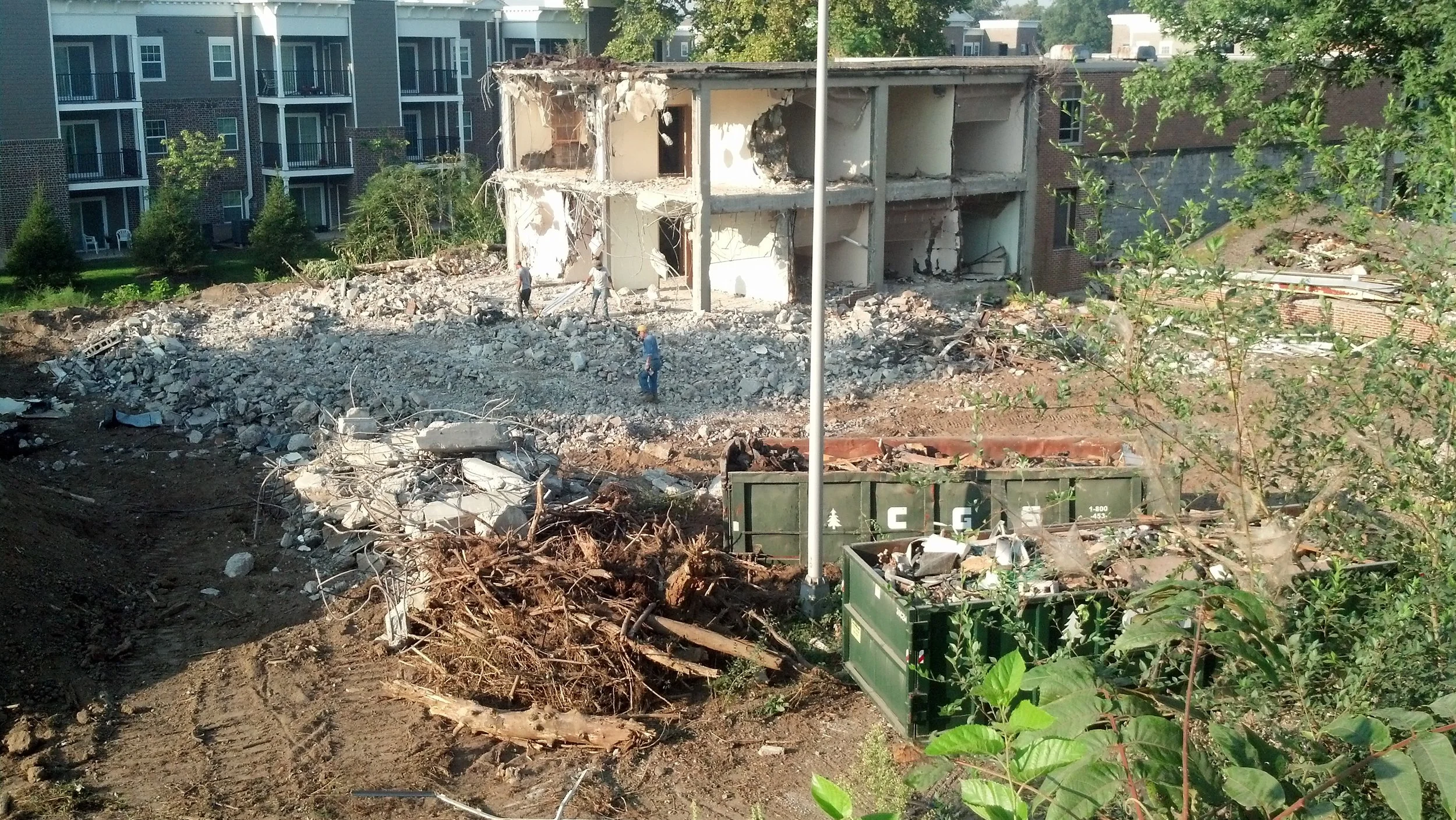 58/Bahr Building Site (August 2015)