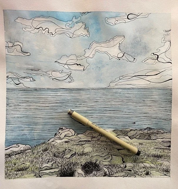 El Camino de Santiago view