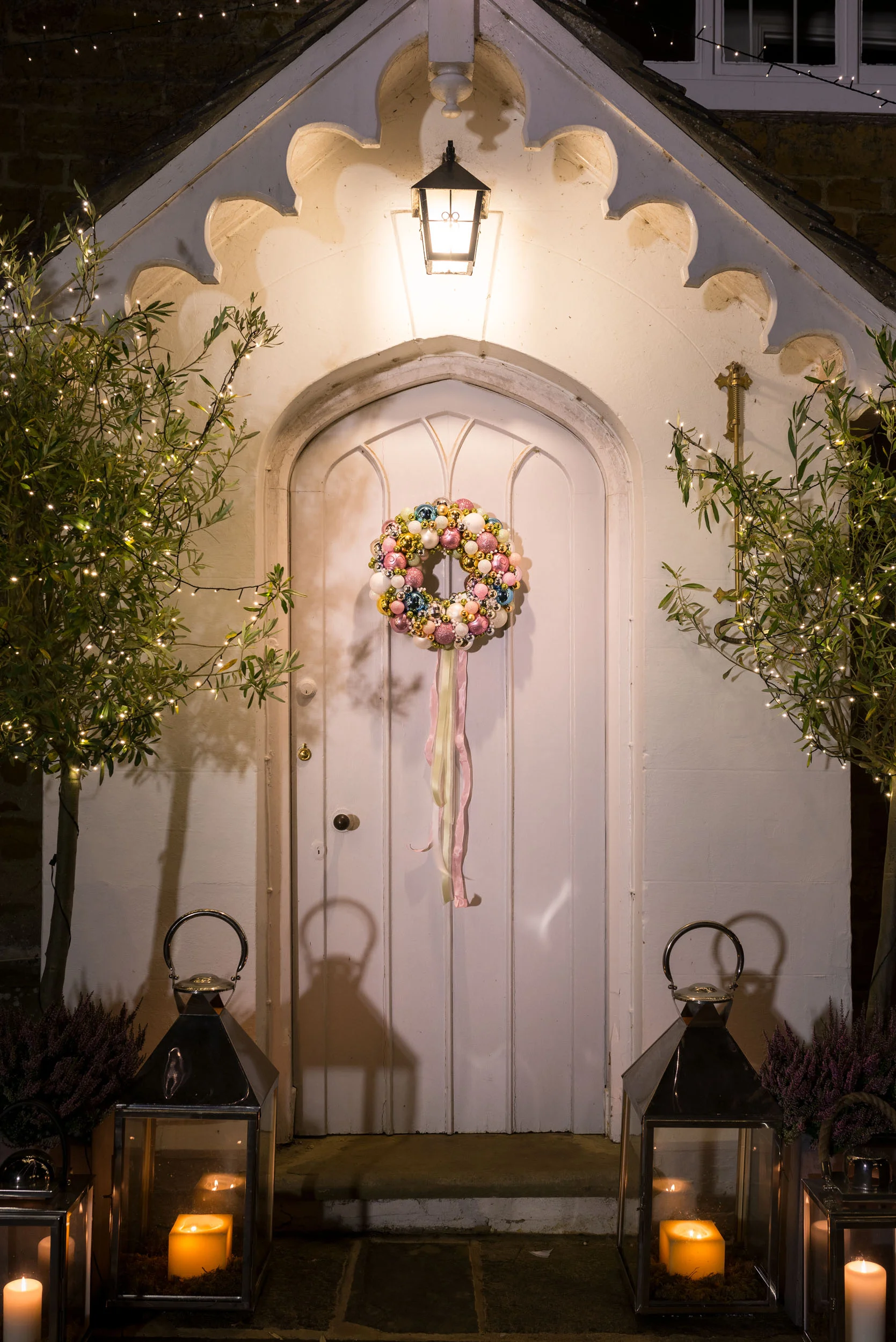 An alternative Christmas wreath