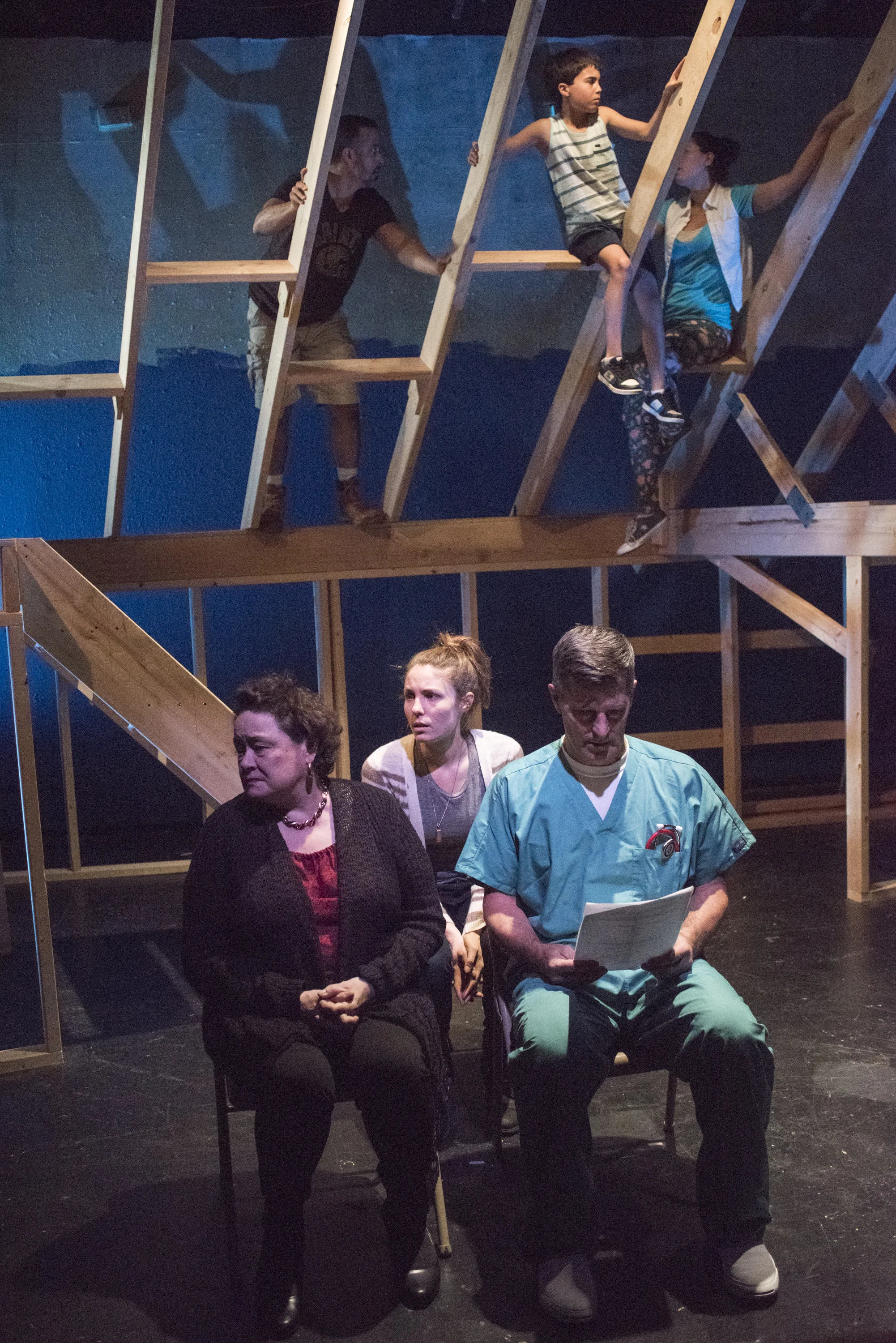 Design team; Scenic: Courtney O'Neill, Lighting: Michael Stanfill and Rebecca Barrett, Sound: Chris LaPorte, Costumes: Kristy Hall, Props: Amanda Herrman