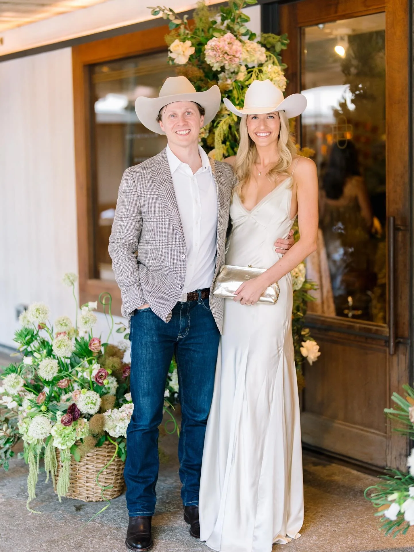 No tricks today - just the treat of a stunning couple at their rehearsal dinner! 🫶

Planning: Kelly Doonan Events 
Photography: @stephania_photo 
Florals: @flowernotehtx 
Venue: @armadillopalace