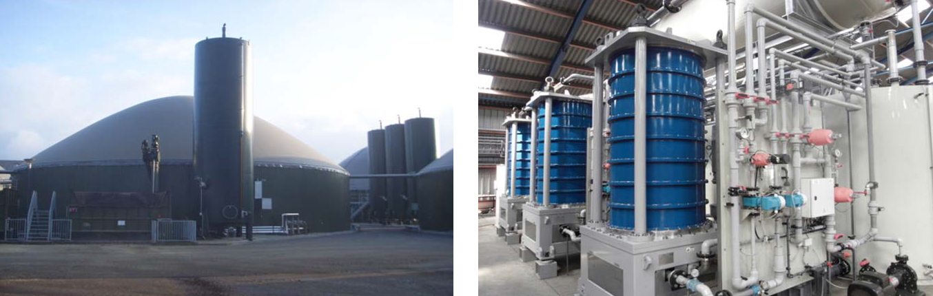 Full Scale Digestate Treatment with Nutrient Recovery