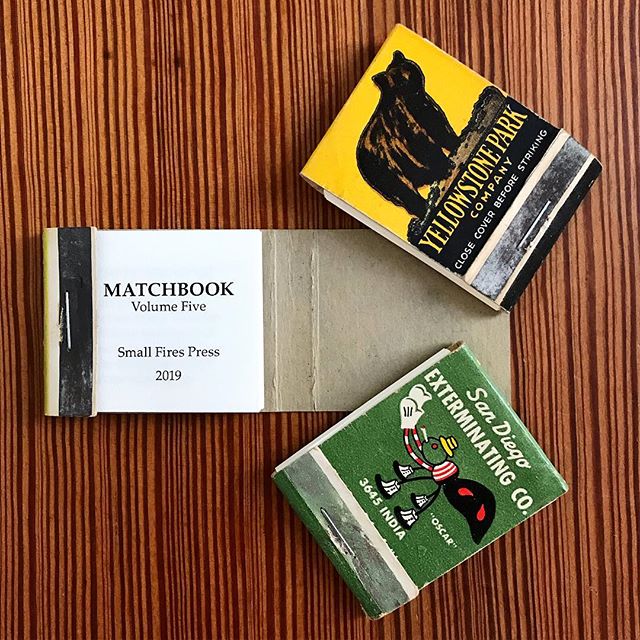 Matchbook Volume 5 is available! Every issue is bound in a different vintage matchbook cover. This issue features artists Christie Kwan &amp; Sarah Bryant along with work from Melissa Dickey, Tony Mancus, Jennifer Paccione, Anthony Pizzo, Laura Mulle