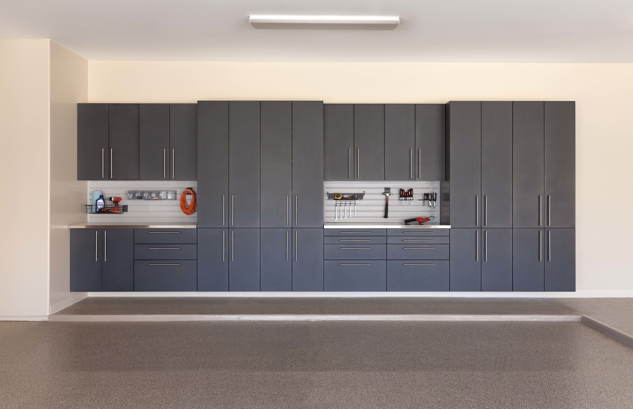 Garage Cabinets With A Lifetime Guarantee Closets Of Tulsa