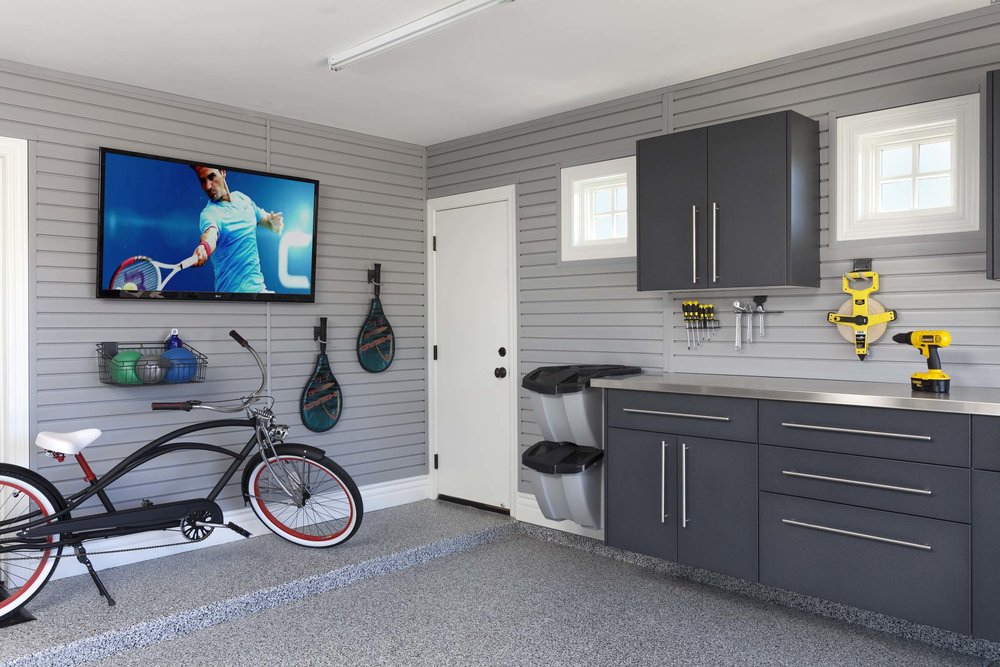 Five Reasons You Ll Love Our Garage Cabinets Closets Of Tulsa - Garage Storage Slatwall Systems