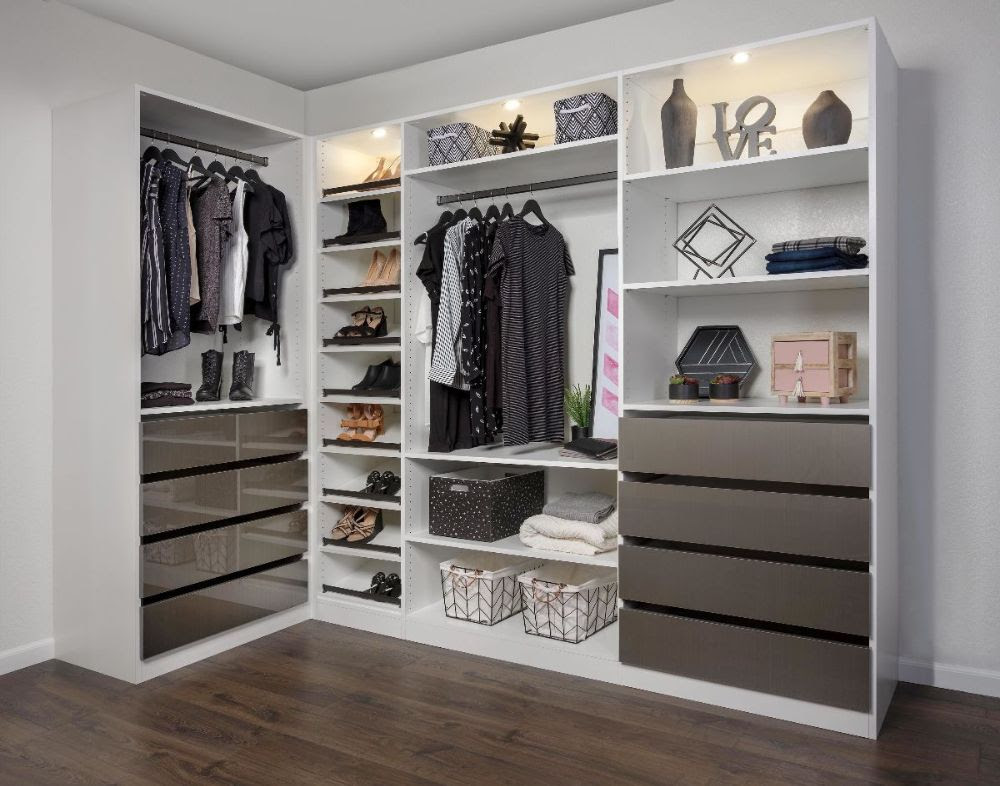 Open Concept Closets, Open Closet Shelving