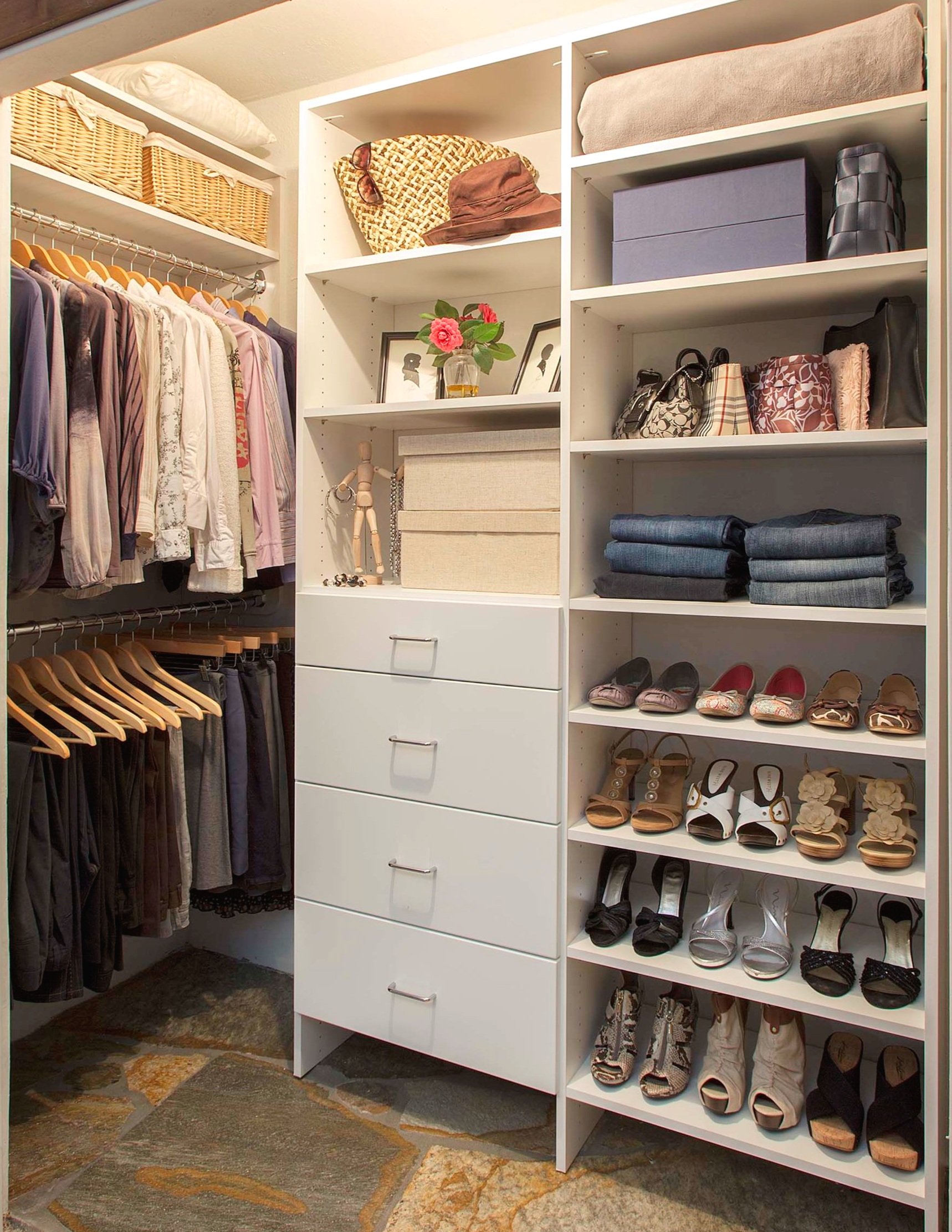 Small Closet Inspiration in Florence Park South — Closets of Tulsa
