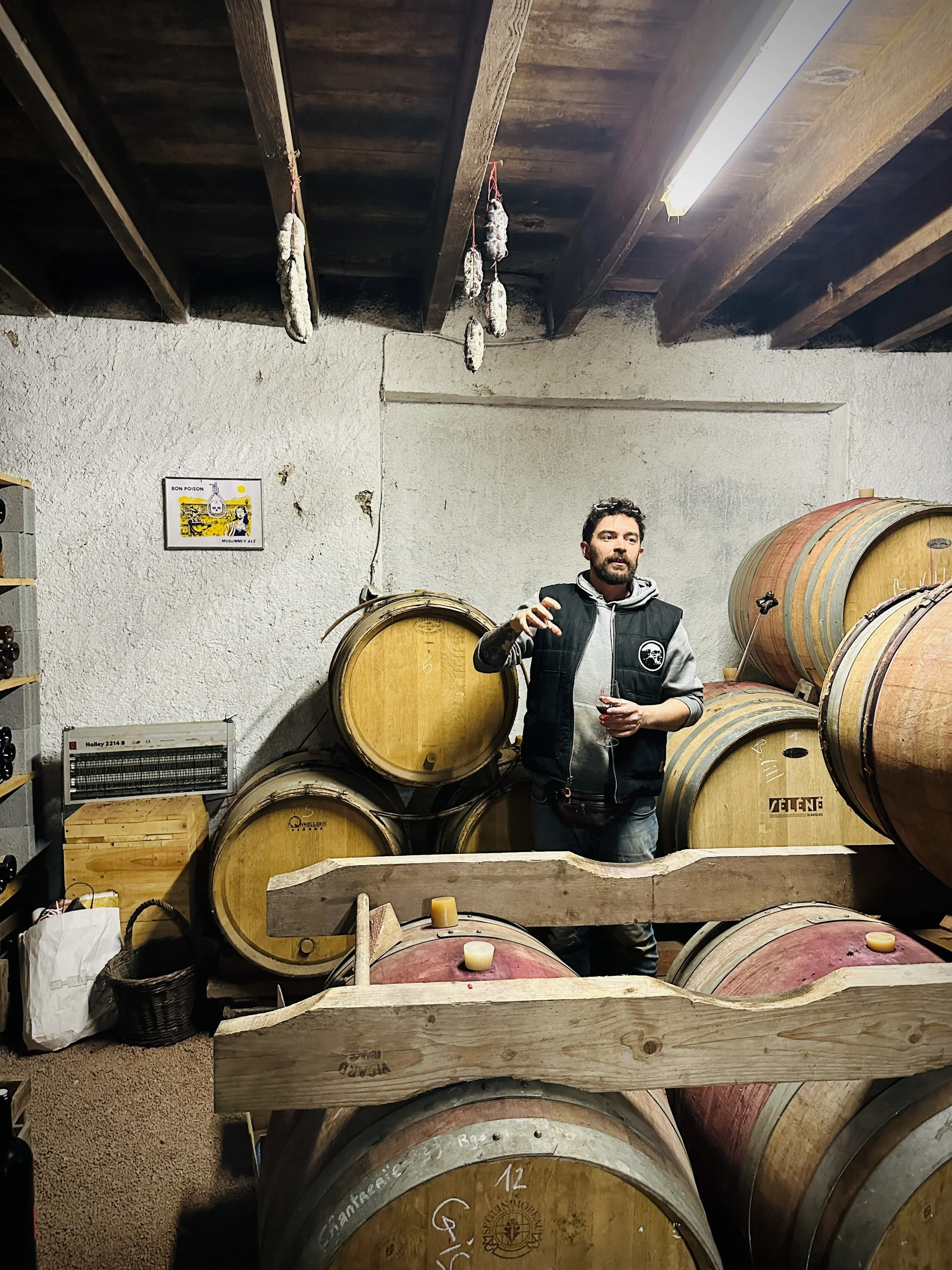 SÉLÉNÉ SYLVERE TRICHARD IN THE CELLAR.jpg