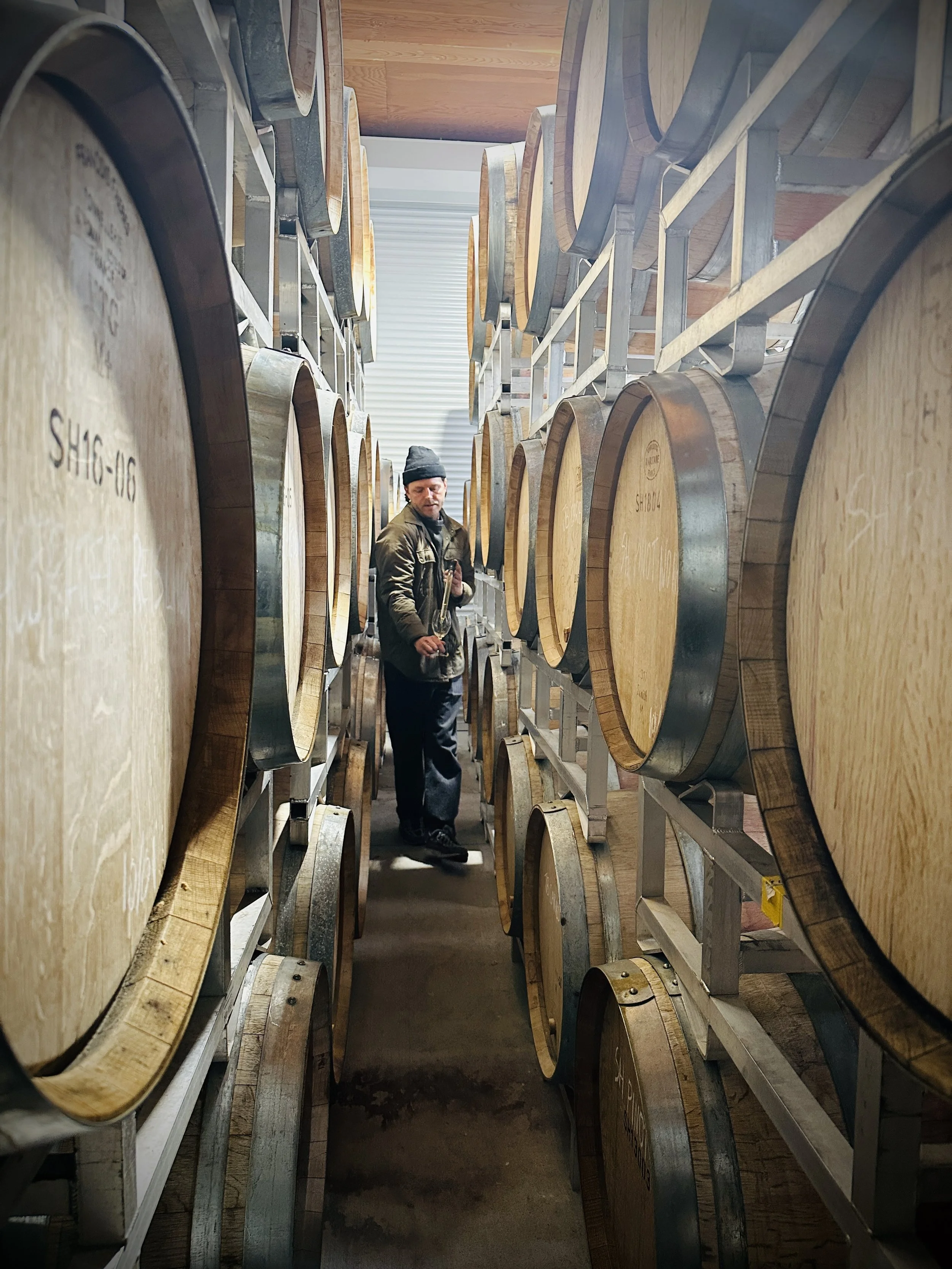 CHATEAU MARMOT BARREL ROOM WITH KEENAN.jpg