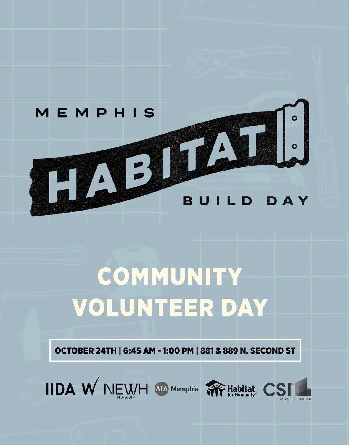 Memphis Habitat Build Day