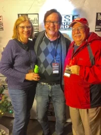 Ron & Nancy McFarlane with Dave Rose