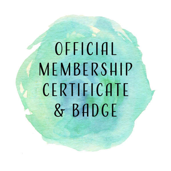 Official Membership Certificate & Badge