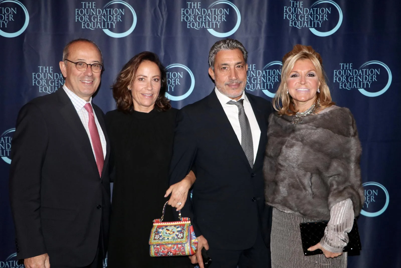 Piero Pazzi, Sophie Matisse, Amar Zribi and board member Marilyn Chinitz