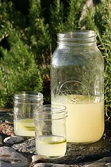 drinks in jars