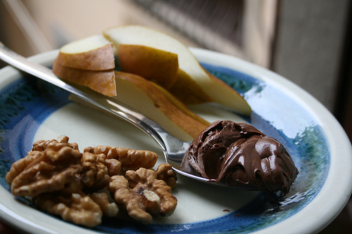 walnuts & nutella