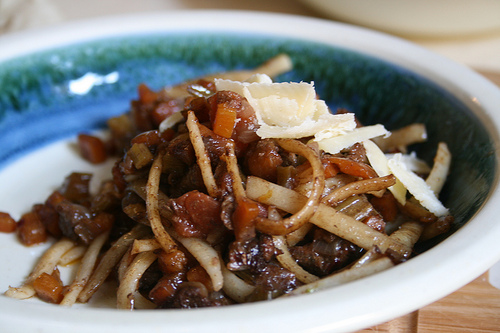 wild boar ragu www.talkoftomatoes.com