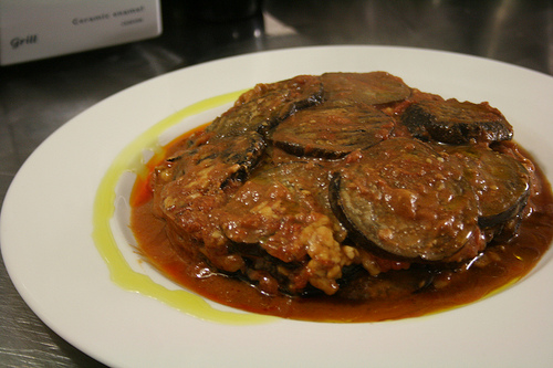 eggplant parmesan www.talkoftomatoes.com