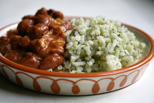 rice and beans