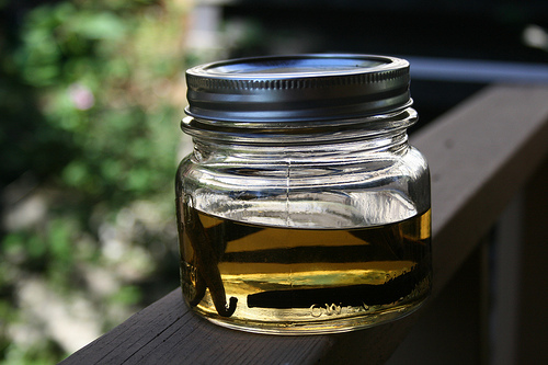 vanilla in jar