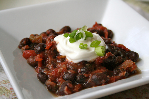 black bean soup