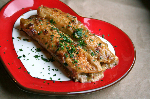 crab enchiladas