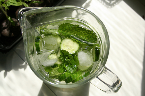 cucumber water