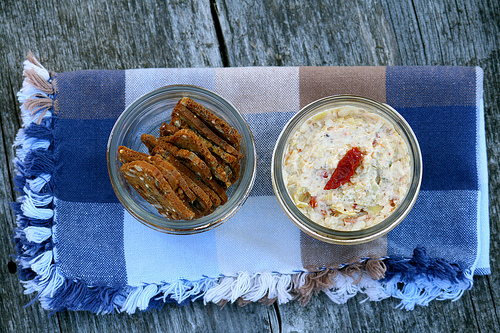 dip in jars
