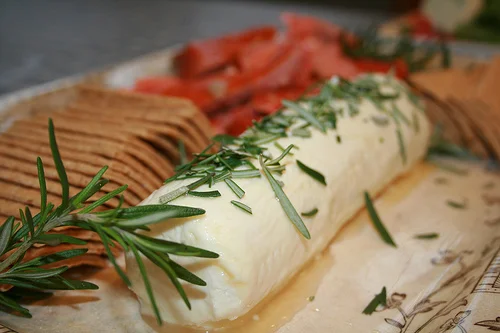 goat cheese log