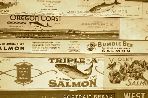 tuna can labels