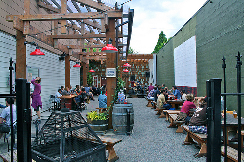 outdoor seating