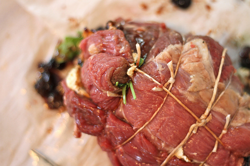 tied leg of lamb www.talkoftomatoes.com