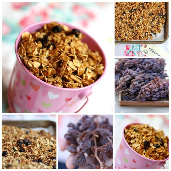 granola recipe with raisins www.talkoftomatoes.com