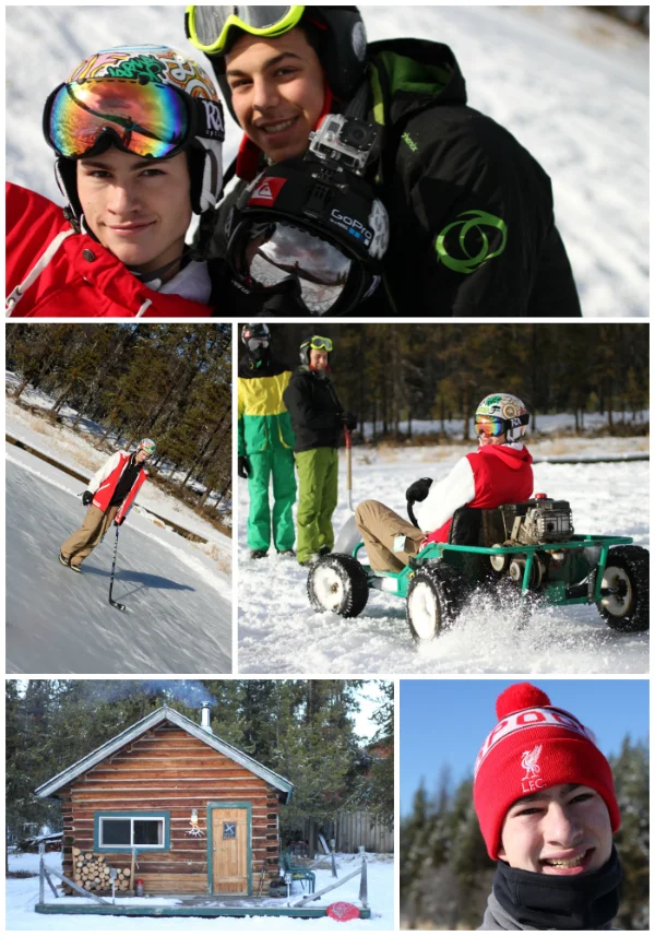 Christmas holiday 2013 (part 1): cabin in the woods in Yaak, Montana