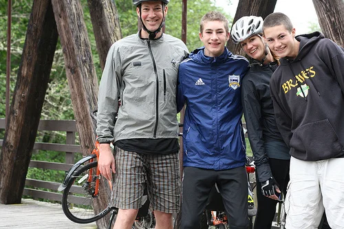 family frolics: cycling from Port Angeles to Sequim (and back)