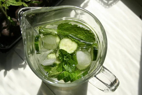 Fancy, summer water.