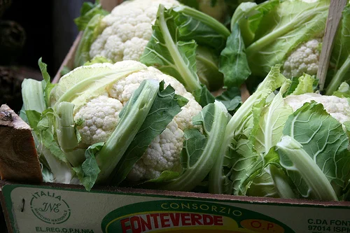 side dish twist: roasted pepitas and cauliflower