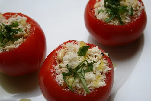 stuffed tomatoes.