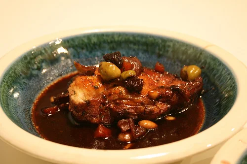 Mario Batali's Chicken with Cooked Wine