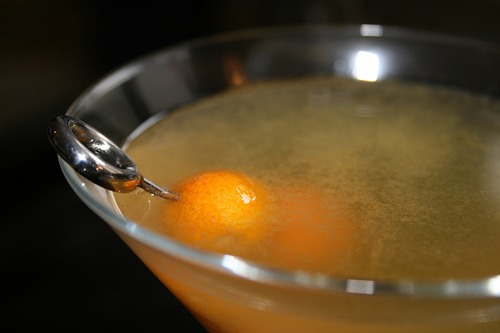 kumquat dry soda cocktail