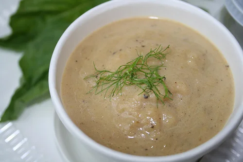 for Thanksgiving: Fennel Pear Soup