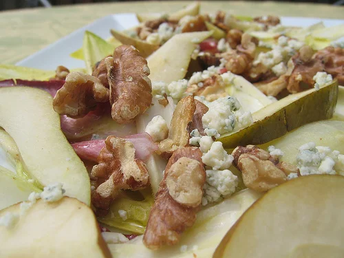 Walnut Pear Endive Salad