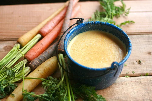 cream of carrot soup